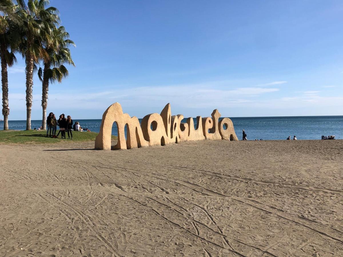Luminoso Y Coqueto Apartamento Con Jardin Málaga Dış mekan fotoğraf